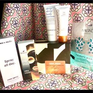 ***Sold**Fab fit fun causebox spa set